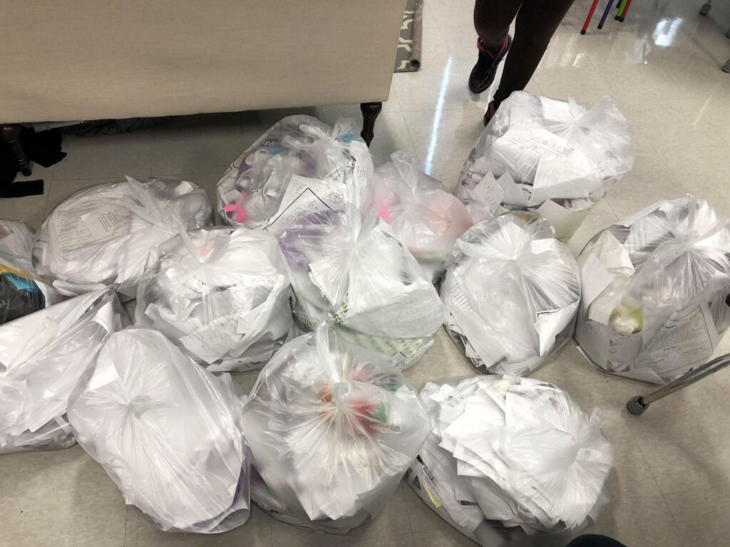 Clear Trash Bags